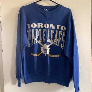 Toronto Maple Leafs • Size L • Vintage Crew Neck Sweatshirt
